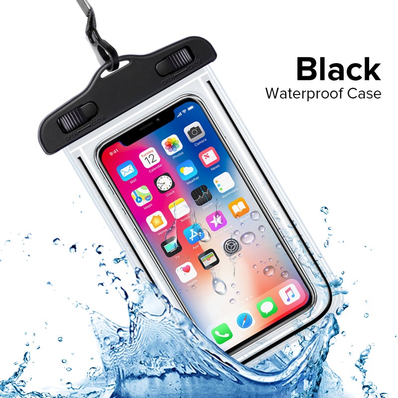 Túi Đựng Điện Thoại Chống Nước Ip68 Cho IPhone 13 12 XS Max XR X 8 7 6 Poco X3 Samsung S21