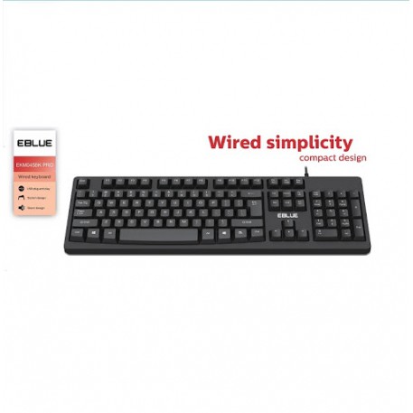 Bàn phím máy tính có dây, keyboard game E-Blue 046BK, EMK046 Pro
