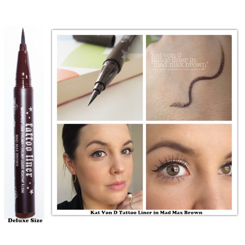Kẻ mắt nước KATVOND Tattoo Liner màu Nâu