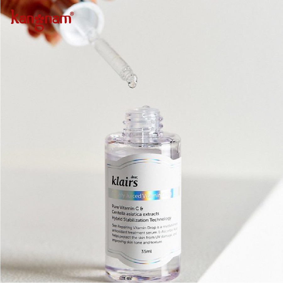 Serum hoa quả dưỡng trắng da Klairs Freshly Jucied Vitamin Drop Serum 25ml