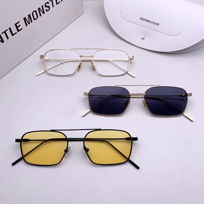 Gọng kính mát thời trang nam nữ Hàn Quốc GM Rave dáng vuông hot trend - Kính GM V