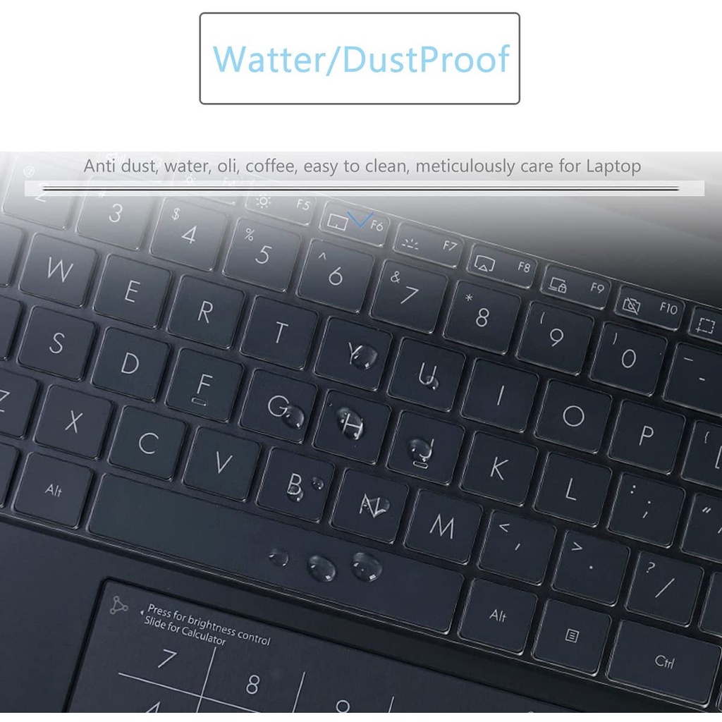 Miếng Dán Bảo Vệ Bàn Phím Laptop ASUS ZenBook 14 UX425J UM425IA UX425JA UX425EA UM425UA Bằng Silicon Ốp