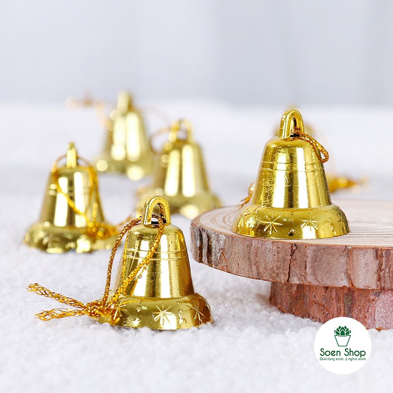 |FREESHIP| Phụ kiện CHUÔNG treo trang trí Noel, Giáng sinh- Decor, Phụ kiện trang trí, mô hình tiểu cảnh