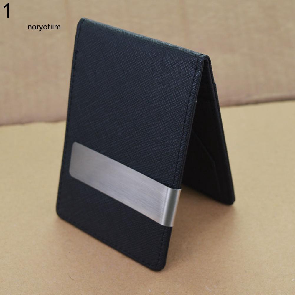 Ví da kiểu mỏng giữ thẻ tín dụng , giấy tờ cho nam