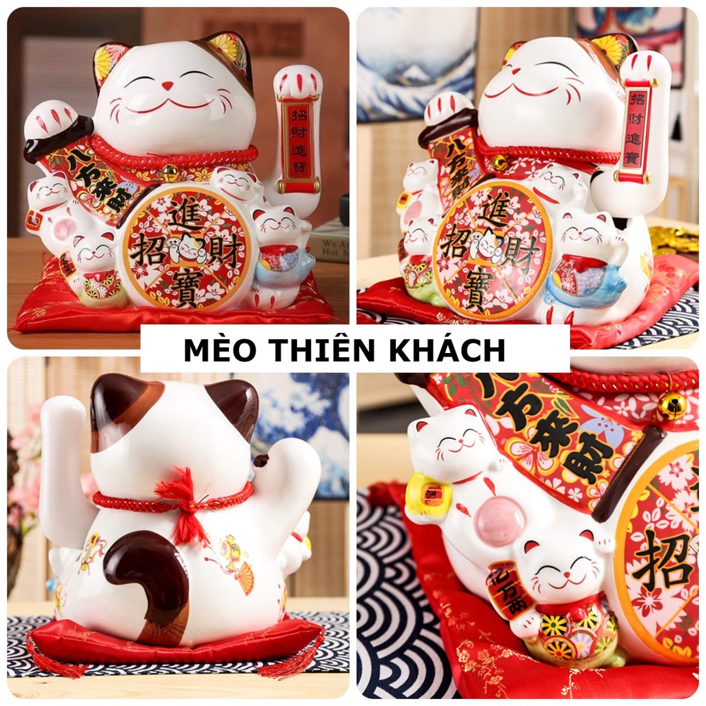 Mèo Thần Tài Vẫy Tay Nhật Bản Cao Cấp, Độc Lạ | BigBuy360 - bigbuy360.vn