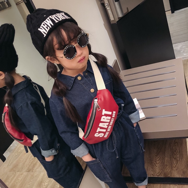 Túi bao tử đeo chéo cho bé trai bé gái