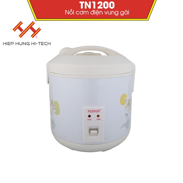 [HÀNG CHÍNH HÃNG] Nồi cơm điện 3L Hiệp Hưng TN1200 ,nồi cơm công ty, bảo hành 12 tháng