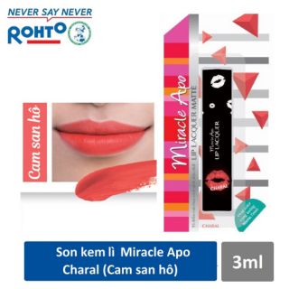 Son kem lì Miracle Apo Lip Lacquer Matte 3ml