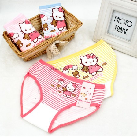 Set 4 Quần Chíp Cotton Cho Bé Gái (Mẫu Số 5)