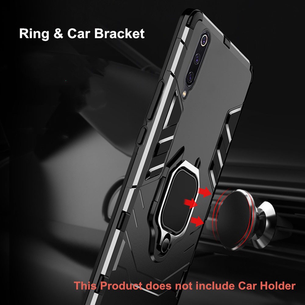 Case for Xiaomi redmi K20 Pro K20pro mi 9 mi9 lite t se 9se 9lite mi9t Mi 9T Pro mi9tpro hard case anti crack antishock for mi9t mi9lite shockproof tough armor TPU PC phone case cover casing with ring holder stand