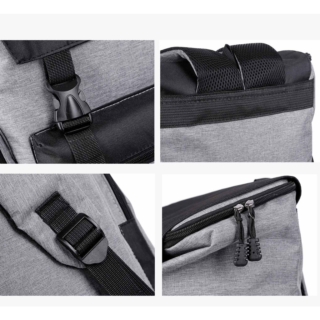 Balo thời trang đa năng Insider, chất liệu cao cấp bền đẹp, kích thước lớn 50x29x17cm, đựng vừa laptop 15.6 inh
