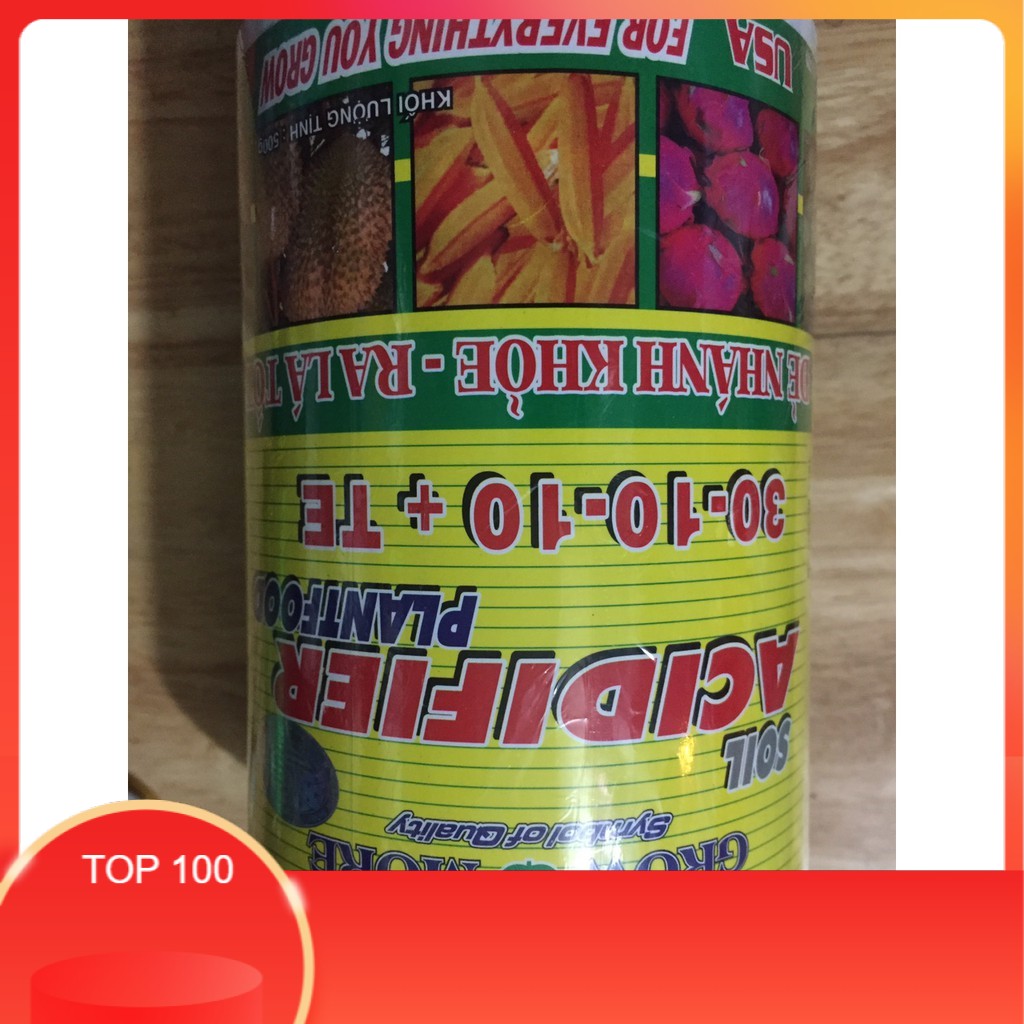 Phân bón lá NPK 500gr - 30-10-10 +Te..