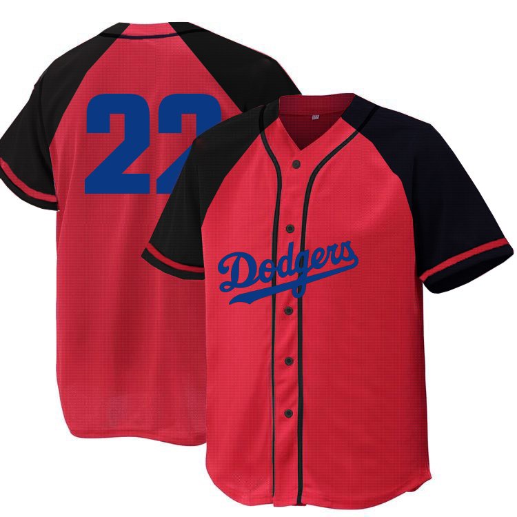 Áo thun Ztee Bóng chày tay Raglan 22 RED CVC - Giá sỉ