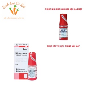 Nhỏ mắt chống cận thị Sancoba nội địa Nhật