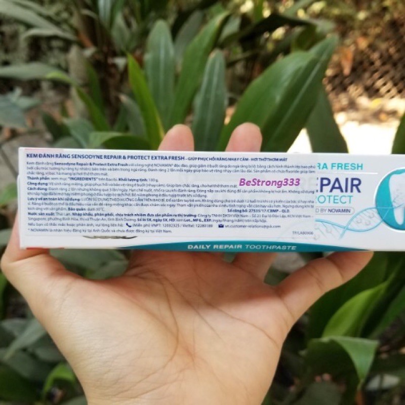 Kem đánh răng Sensodyne Repair & Protect 100g