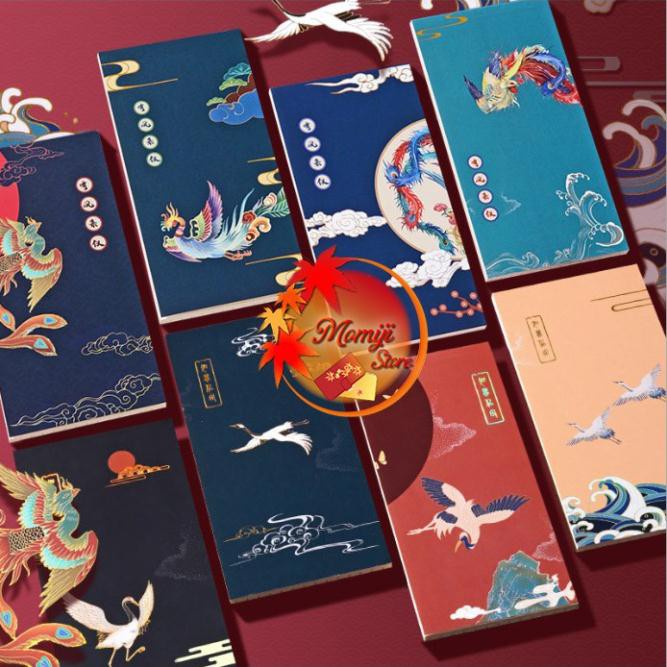 Sổ tay phong cách cổ điển Trung Hoa/Nhật Bản siêu ấn tượng (Nhiều mẫu)