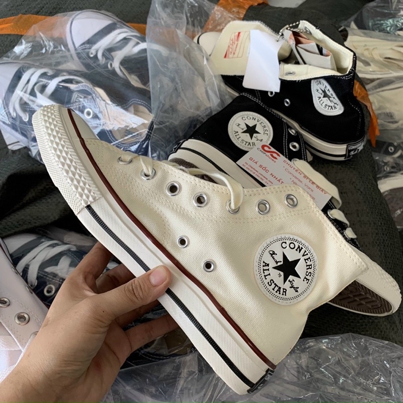 Giầy Converse 1970s Trắng, Đen R1:1 [ Full Box + Tag ] Cao Cấp - Snerker Converse Nam Nữ