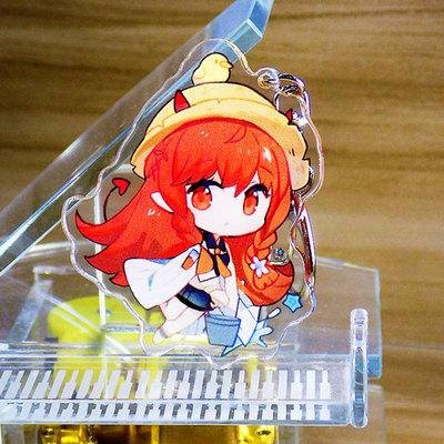 (Mica trong acrylic) Móc khóa Arknights quà tặng xinh xắn dễ thương in hình anime chibi nhiều mẫu M06