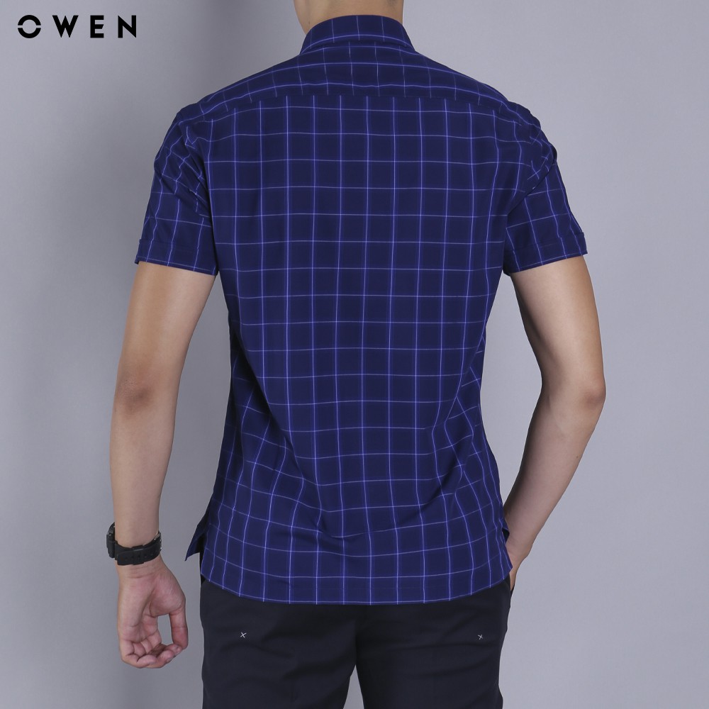 Áo sơmi nam ngắn tay Owen - BA90770NT