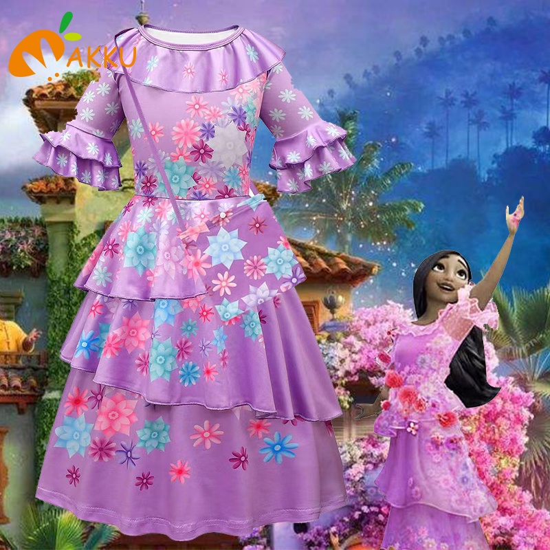 Đầm Công Chúa Thiết Kế Xinh Xắn Thời Trang Dành Cho Bé Gái akku