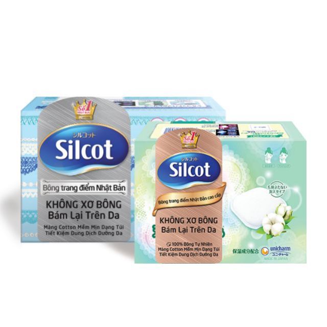 Bông tẩy trang Silcot cao cấp 82m/66m