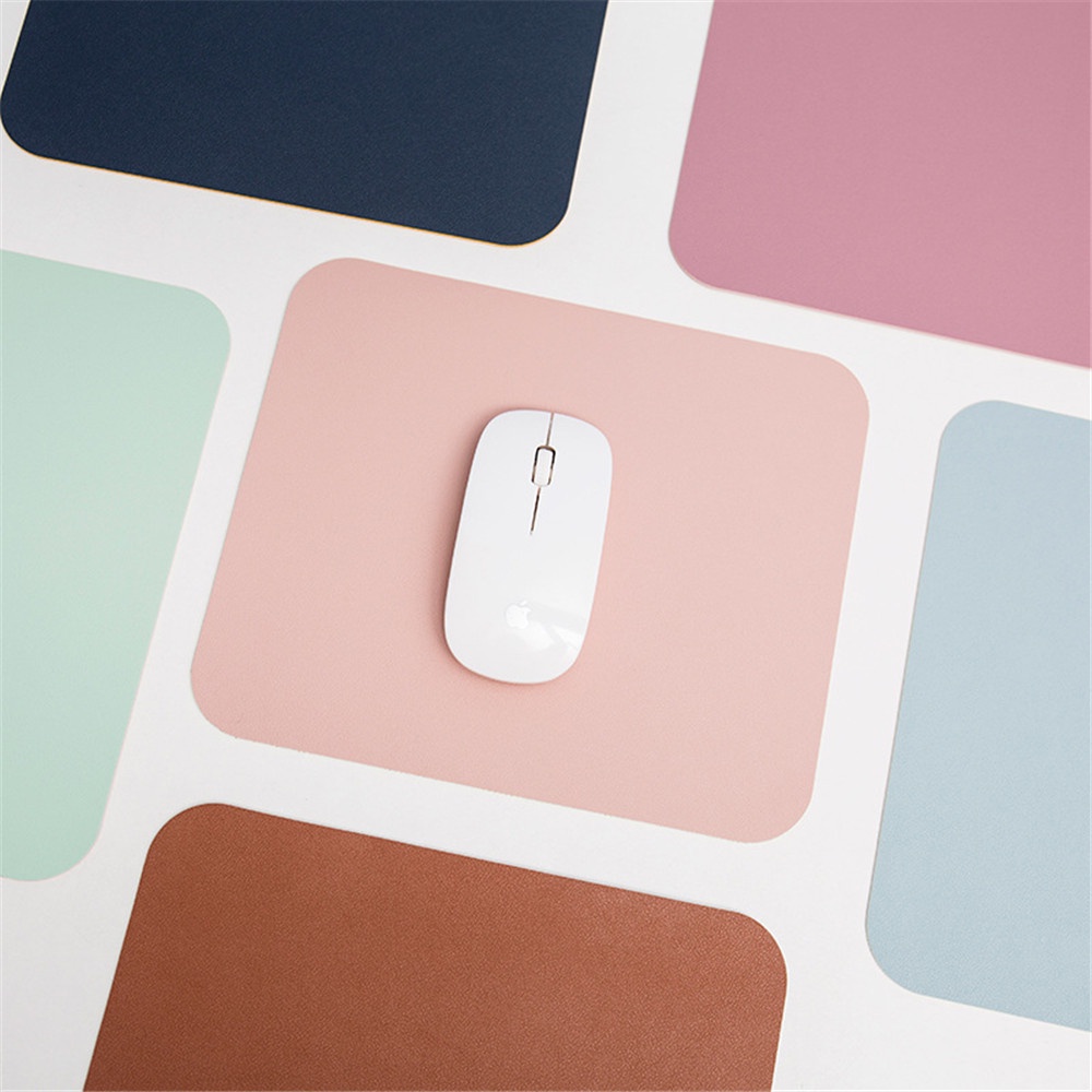 Miếng lót chuột cỡ nhỏ chống nước màu trơn đơn giản thời trang