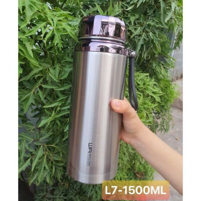 Bình Giữ Nhiệt Inox 2 Lớp Cao Cấp BAOL 1500ML Kèm Túi