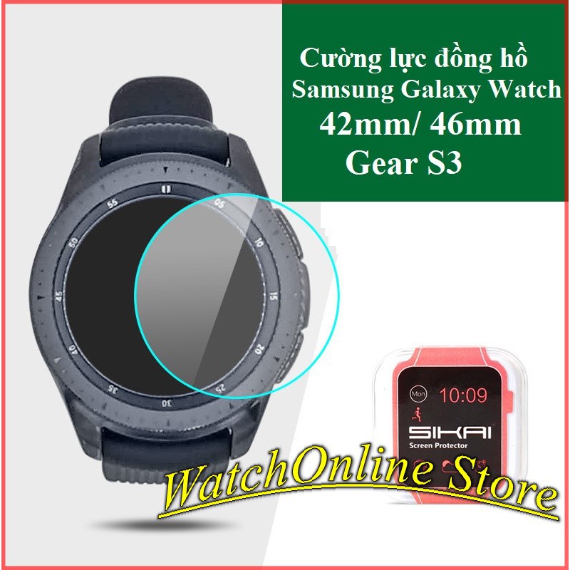 Cường lực đồng hồ Samsung Gear S3, Galaxy Watch 42mm/46mm