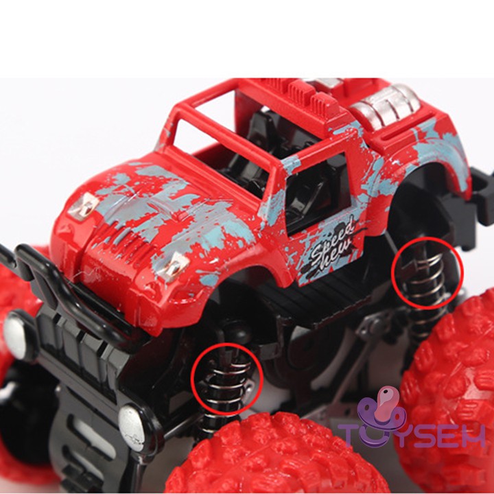 Đồ chơi trẻ em xe vượt địa hình nhào lộn Off Road toysem dành cho bé 3 tuổi - Quà tặng sinh nhật cho bé