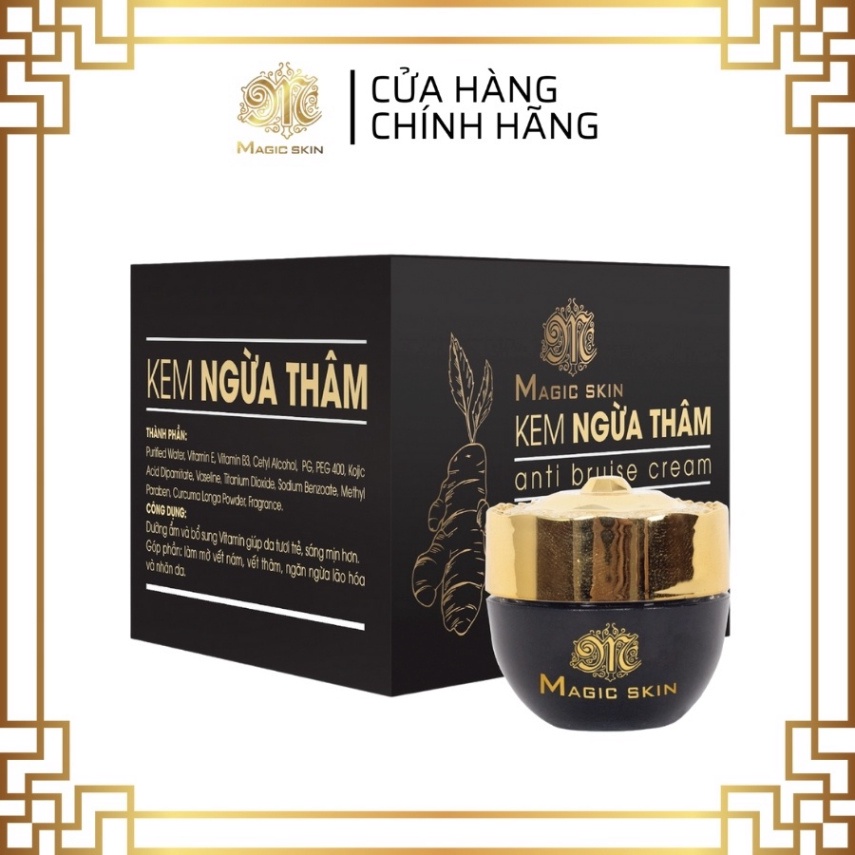 Kem ngừa thâm sẹo, dưỡng ẩm, hồi phục da nám sạm Anti Bruise Cream Magic Skin Chính Hãng