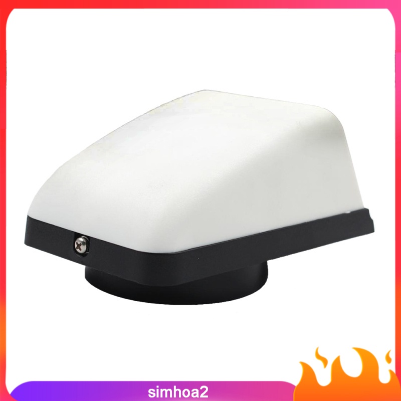 Bộ 2 Lỗ Thông Khí Bằng Nhựa Màu Trắng Đen Cho Tàu Thuyền 3 Inch