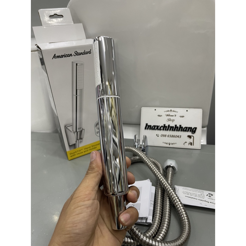 Tay Sen American Standard Tăng áp WF-S508W Duo Stix Dây Sen 1.5m - hàng cao cấp
