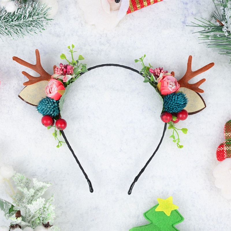 Kẹp Tóc Hình Sừng Hươu Bằng Nhựa Dễ Thương Cho Nữ