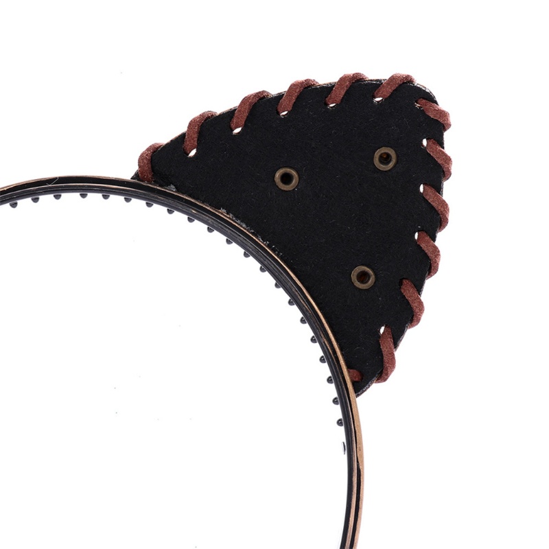 Băng Đô Tai Mèo Phong Cách Steampunk