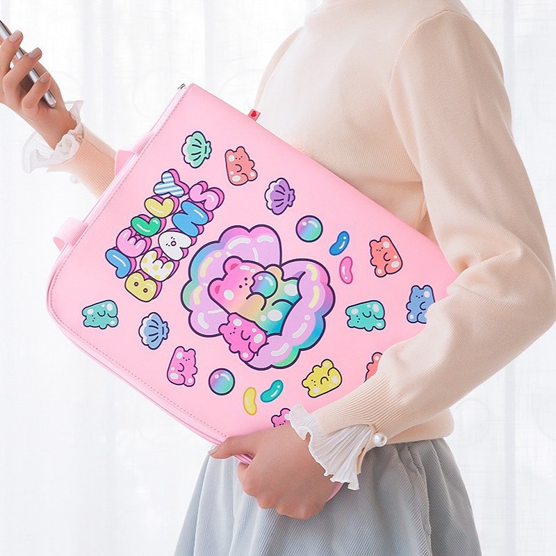 Laptop Cover Gấu Đa Sắc - TUI1251
