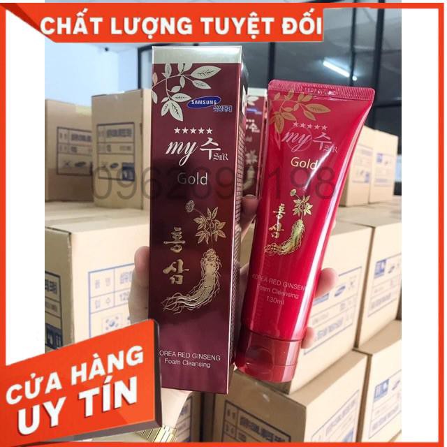 Sữa Rửa Mặt Hồng Sâm Đỏ Hàn Quốc My Gold