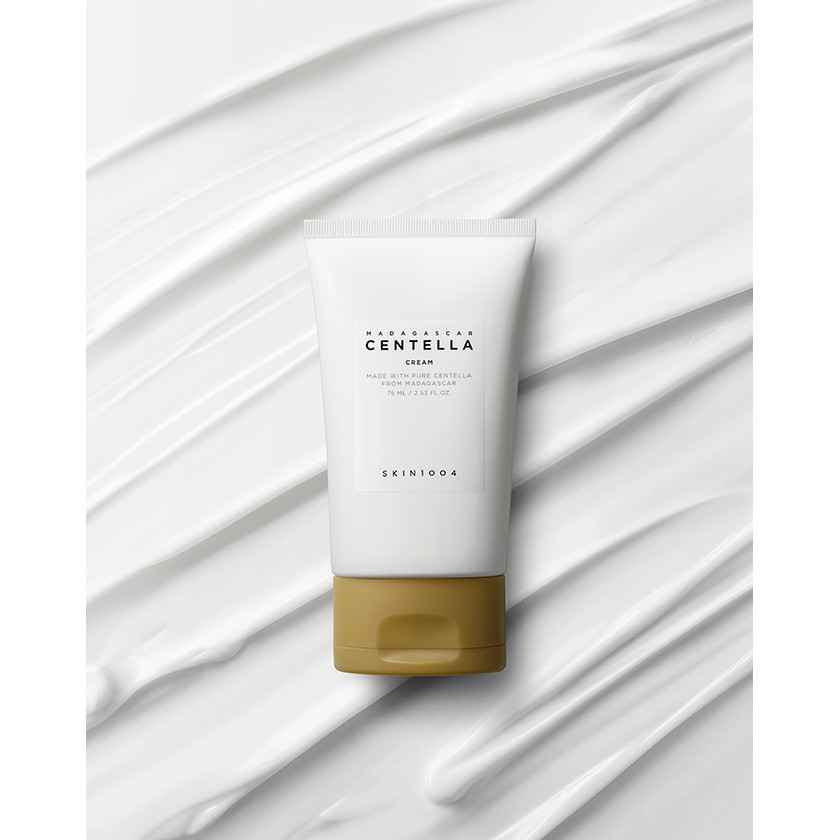 Kem Dưỡng Ẩm Rau Má Skin1004 Madagascar Centella Cream giảm mụn, phục hồi da mụn 75ml