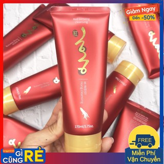SỮA RỬA MẶT HỒNG SÂM HONG CLEANSING 170ML [tặng mặt nạ]