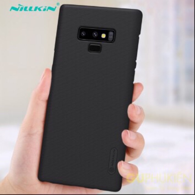 Ốp lưng Galaxy Note 9 hiệu Nillkin sần chính hãng - Tặng giá đỡ