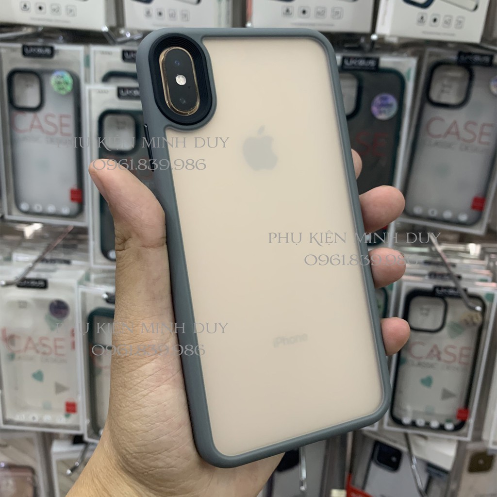 Ốp LIKGUS nhám chống bám vân tay cho các đời Iphone 12 Mini, 12 Pro, 12 Pro Max, 11, 11 Pro, 11 Pro Max, Xs Max, X/Xs 🍀 | BigBuy360 - bigbuy360.vn