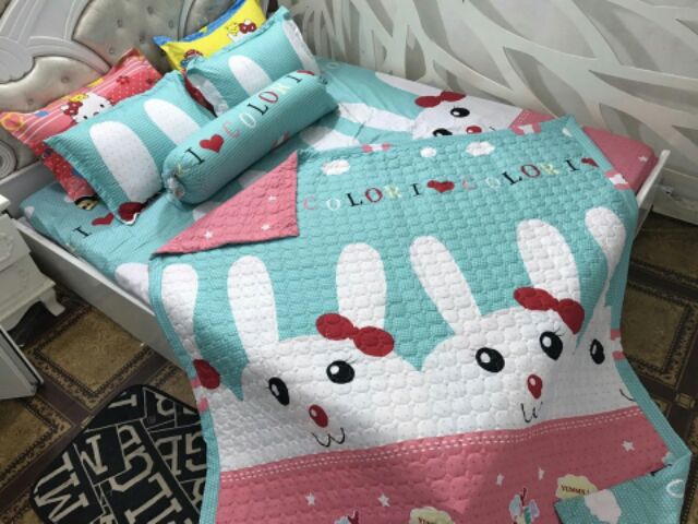 Set chăn trần hè va ga gối trơn | BigBuy360 - bigbuy360.vn