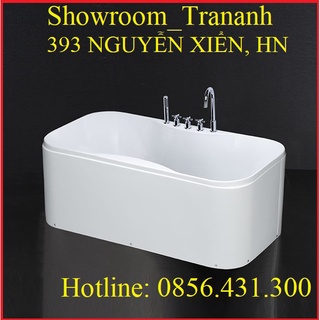 BỒN TẮM CAESAR AT0950, BỒN TẮM LẬP THỂ CAESAR 1.5M CHẤT LIỆU ACRYLIC.