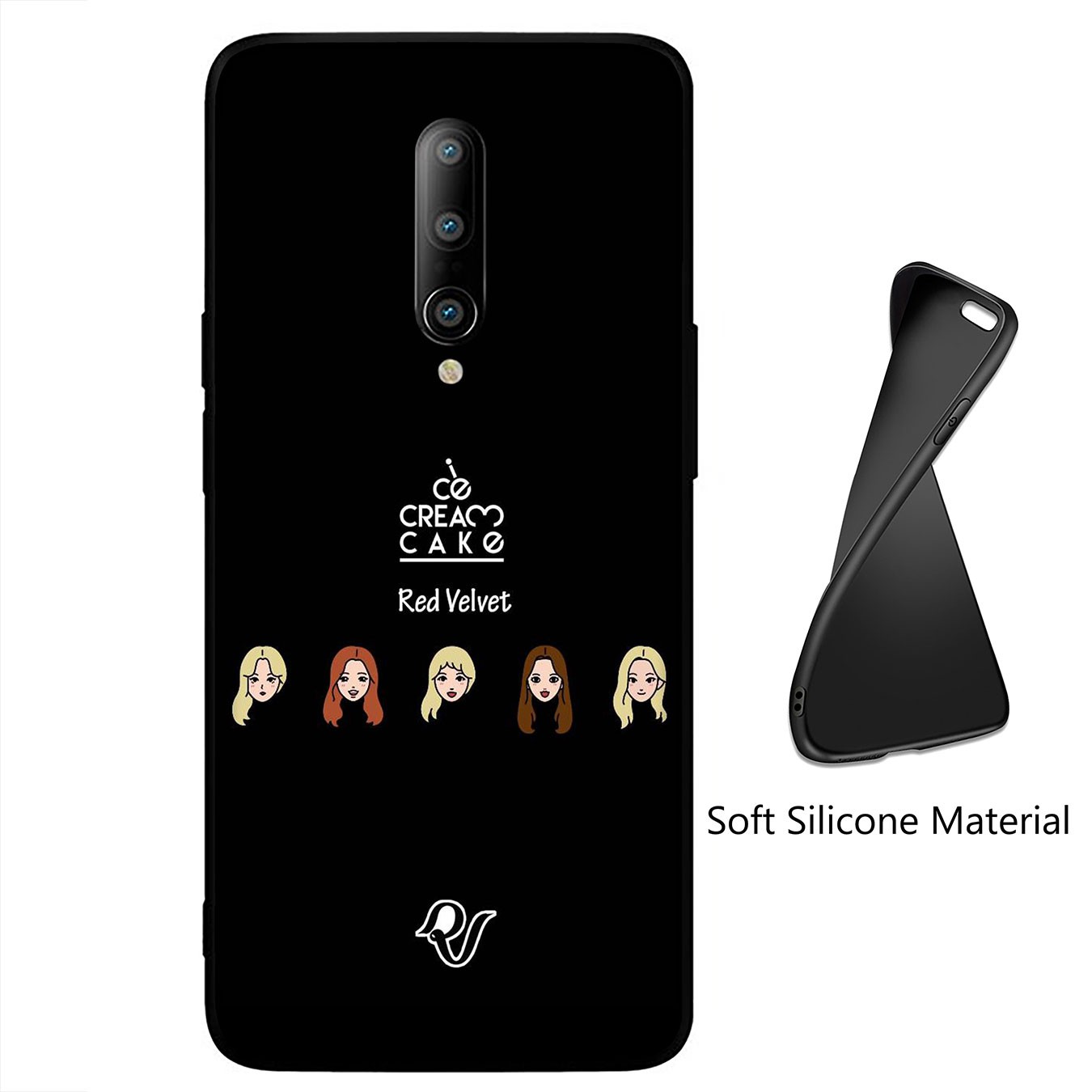 iPhone 12 Mini 11 Max Pro SE 2020 XR Casing Soft Silicone Red Velvet Phone Case