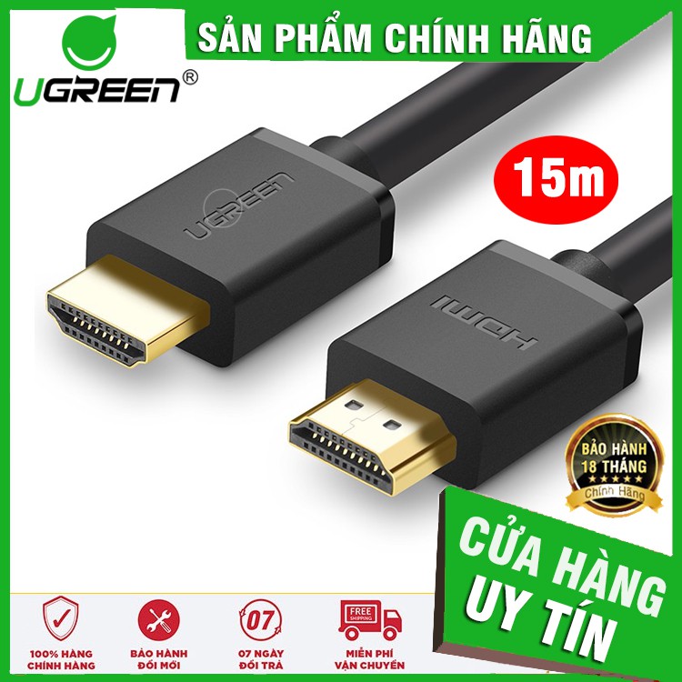Cáp HDMI dài 15m chính hãng UGREEN 10111
