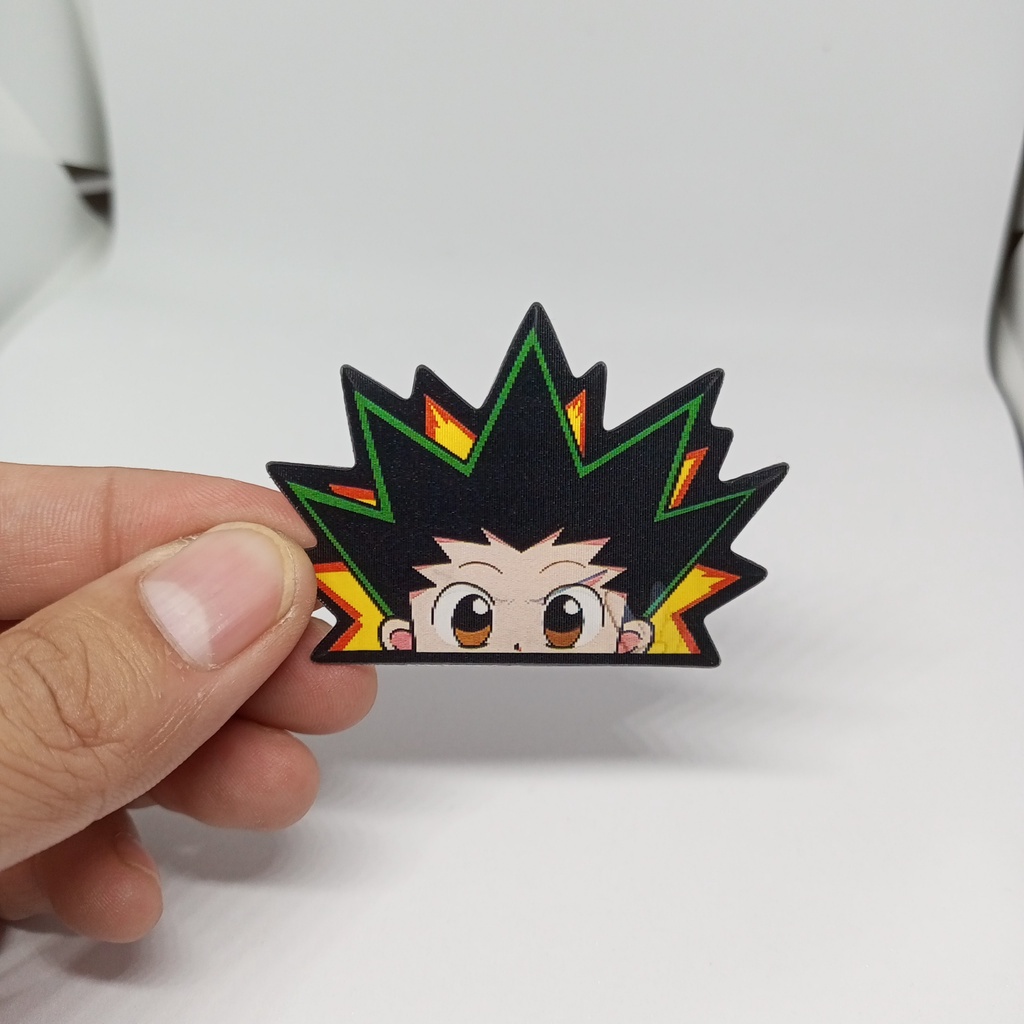 Sticker 3D Hunter x Hunter dán điện thoại - laptop - ô tô chống nước 6x7 cm