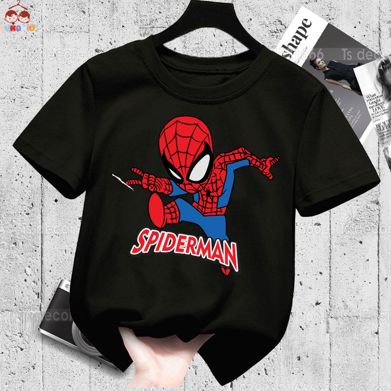 Áo thun trẻ em hình nhện ta chớp superman.áo cho bé từ 6kg-30kg.AL48.