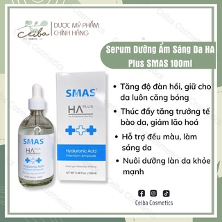 Tinh Chất Dưỡng Ẩm Cấp Nước Sáng Da Chống Lão Hoá Serum SMAS HA Plus 100ml