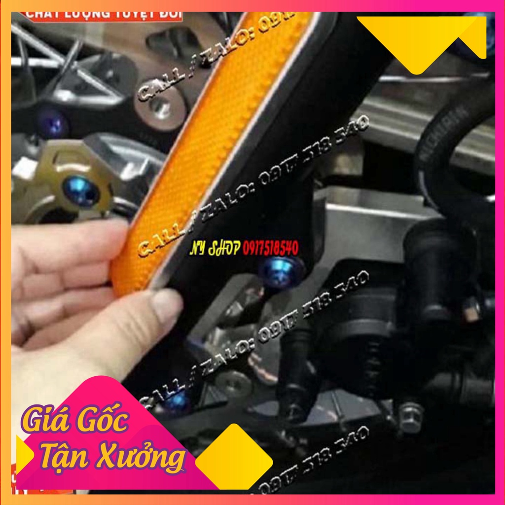 🥇 Mắt Mèo Phản Quang Dán Phuộc Xe Máy ( Giá 1 Cặp ) 🥇 (Ảnh Sp thật)