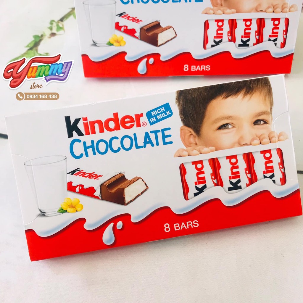 Chocolate Kinder Dạng Thanh