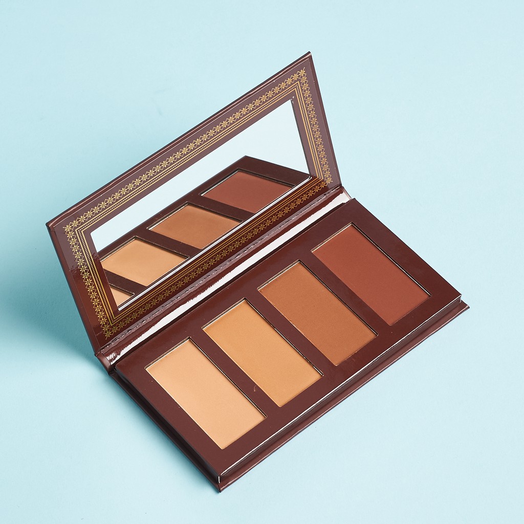 Ace Beaute - Bảng Phấn Tạo Khối 4 Màu Ace Beaute Bronzed in Paradise Palette 17,6g